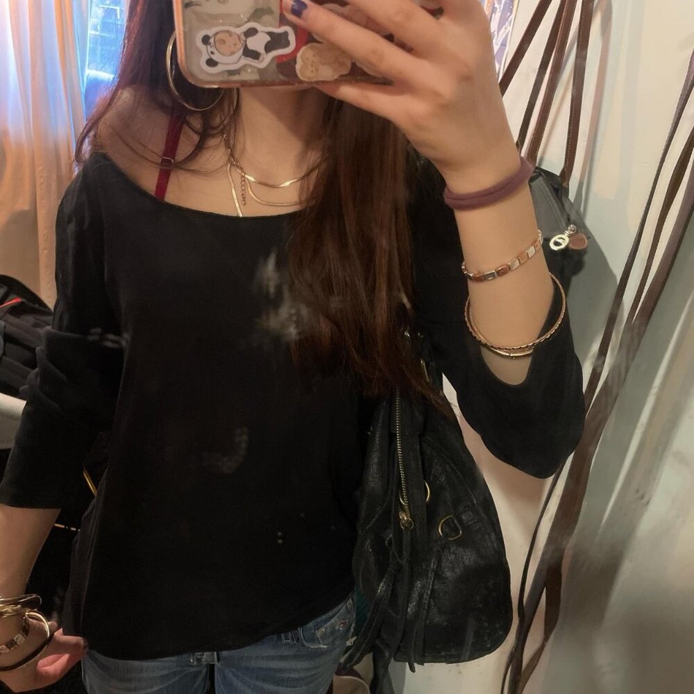 UNIQLO Women's Black Shirt